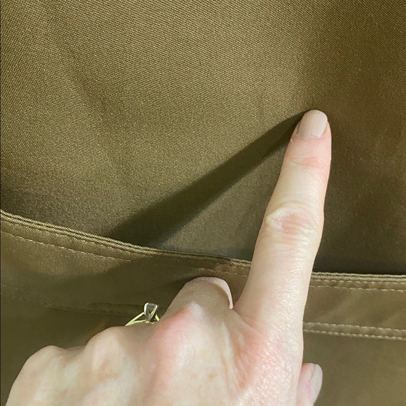 Vintage Forecaster of Boston Brown Trench Driving Coat Womens Size 6 Petite - Picture 7 of 9